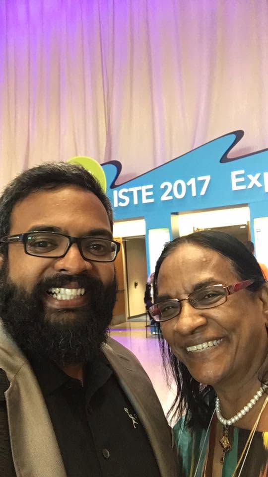 Joe Talaiver working at ISTE